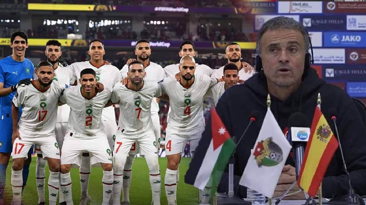 لويس إنريكي والمنتخب الوطني المغربي