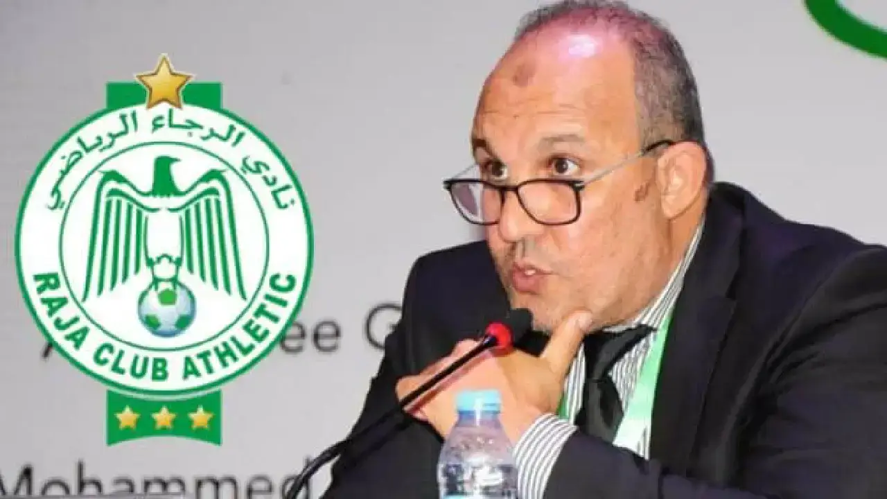 رئيس العصبة الاحترافية عبد السلام بلقشور يقدم هدية مالية كبير لنجم الرجاء